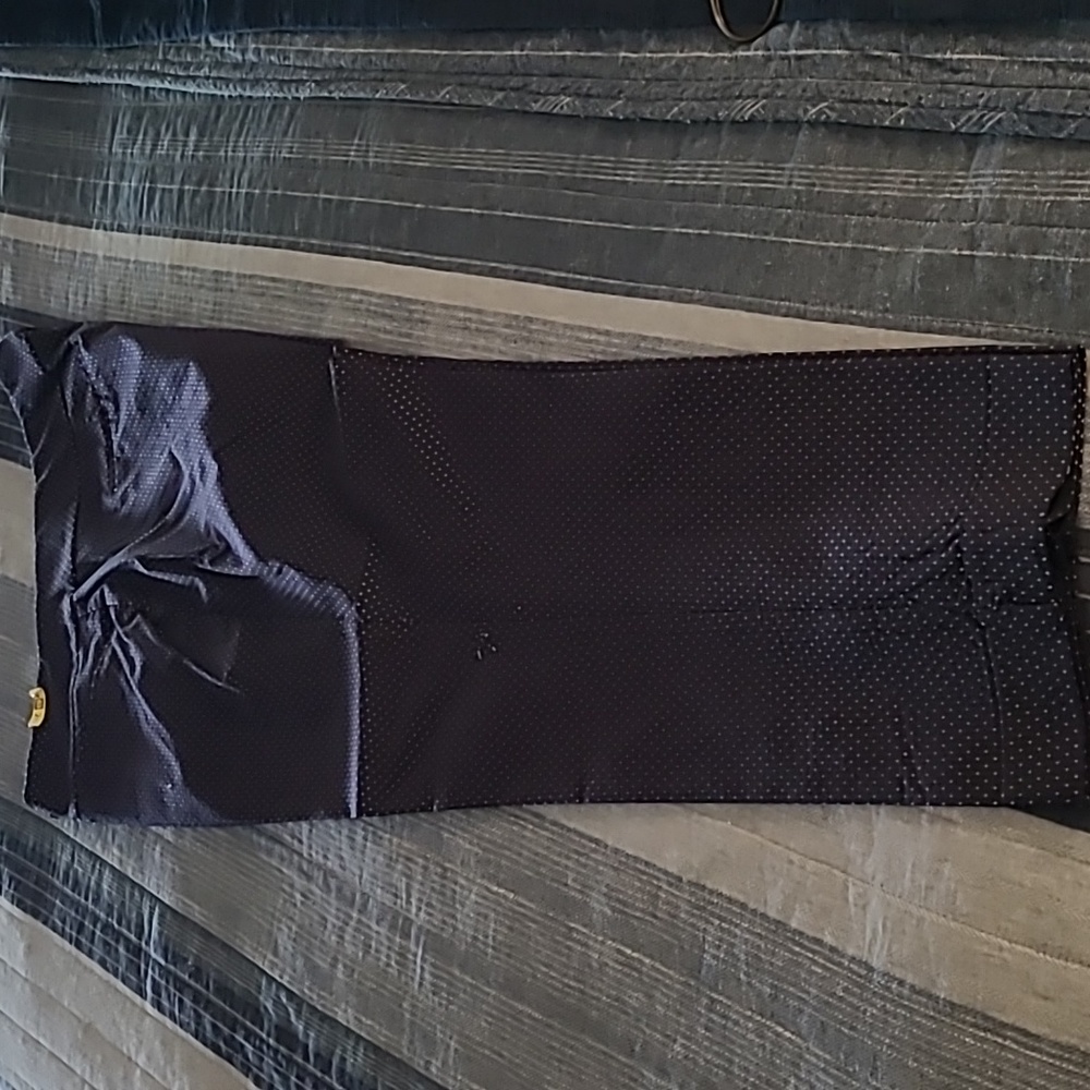 Charter Club Women's Cambridge Slim, Dark Blue with White specks, Plus Size 22W - Picture 3 of 8